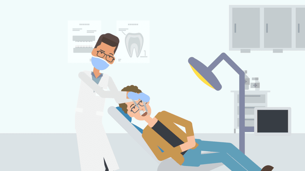 Dental care animation video